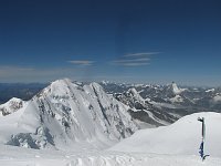22_Dalla punta Gniffetti versol M.te Bianco  Lyskamm  Gran Combin...